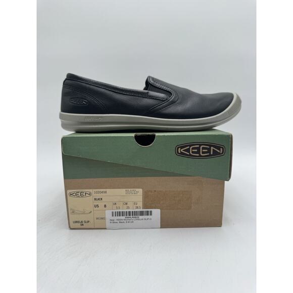Keen LORELAI SLIP-ON Women's NWD Casual Slip On Shoe Black MISMATCH SIZES - Picture 12 of 12